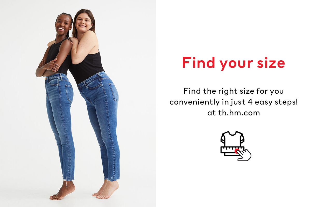 Fashion and quality clothes at H&M online shopping H&M TH