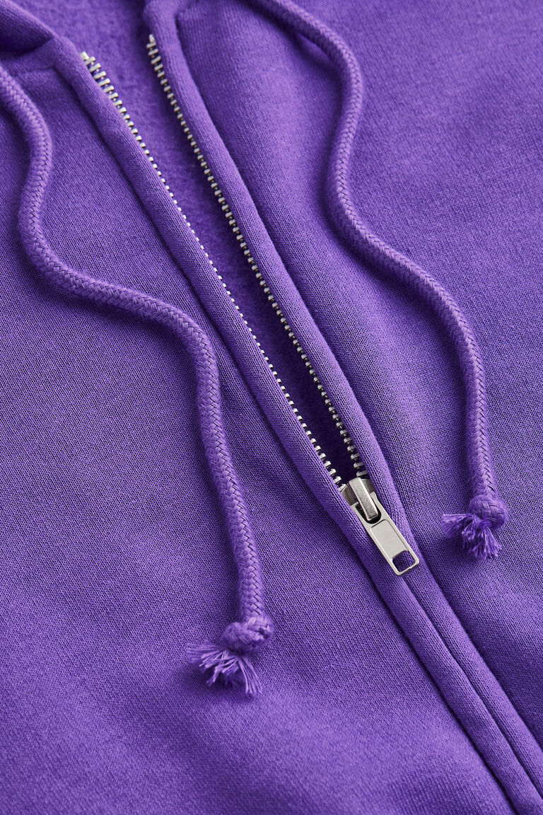 Oversized zipthrough hoodie