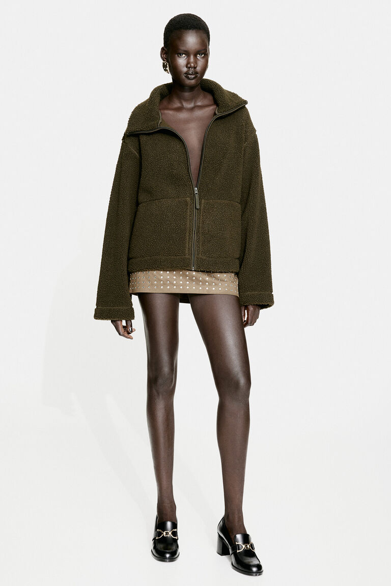 Teddy Jacket - Ecru