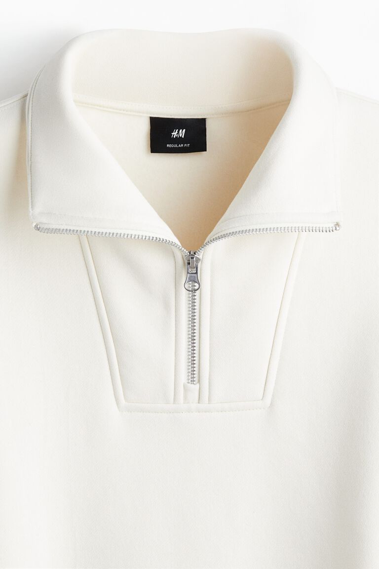 Regular Fit Zip-top sweatshirt