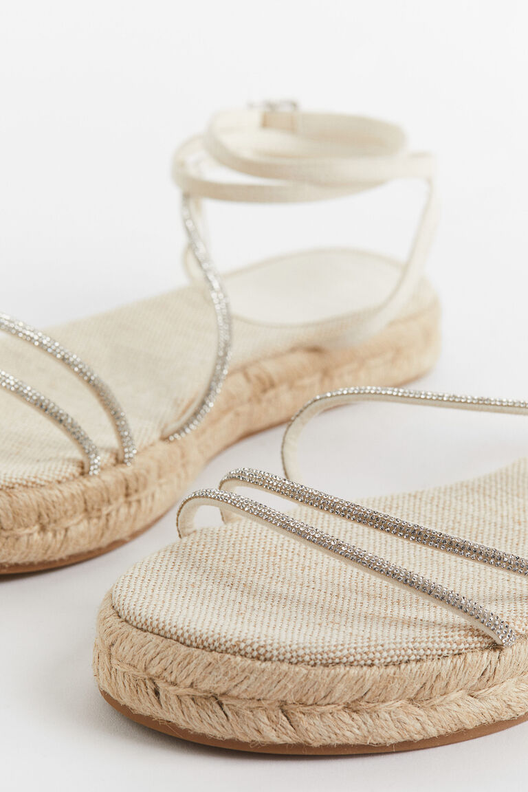strappy espadrilles