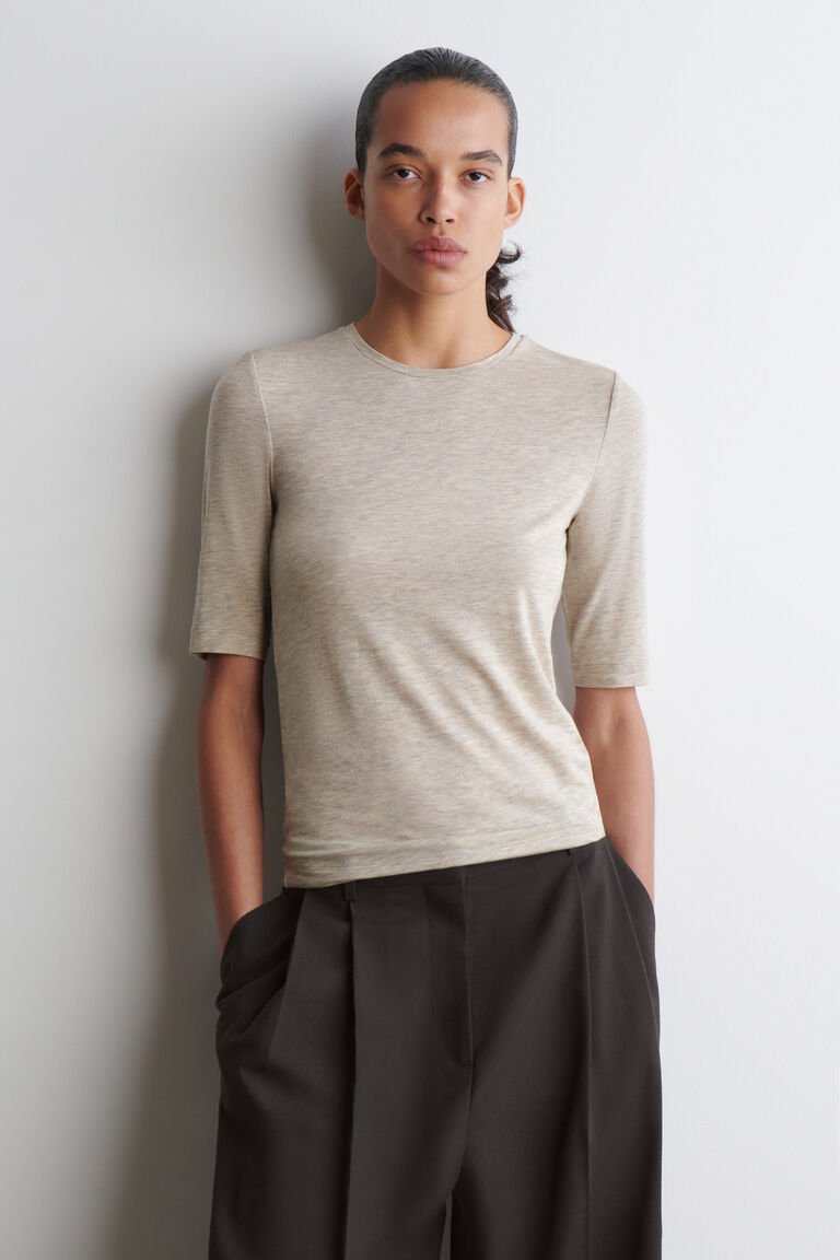 SLIM LYOCELL T-SHIRT