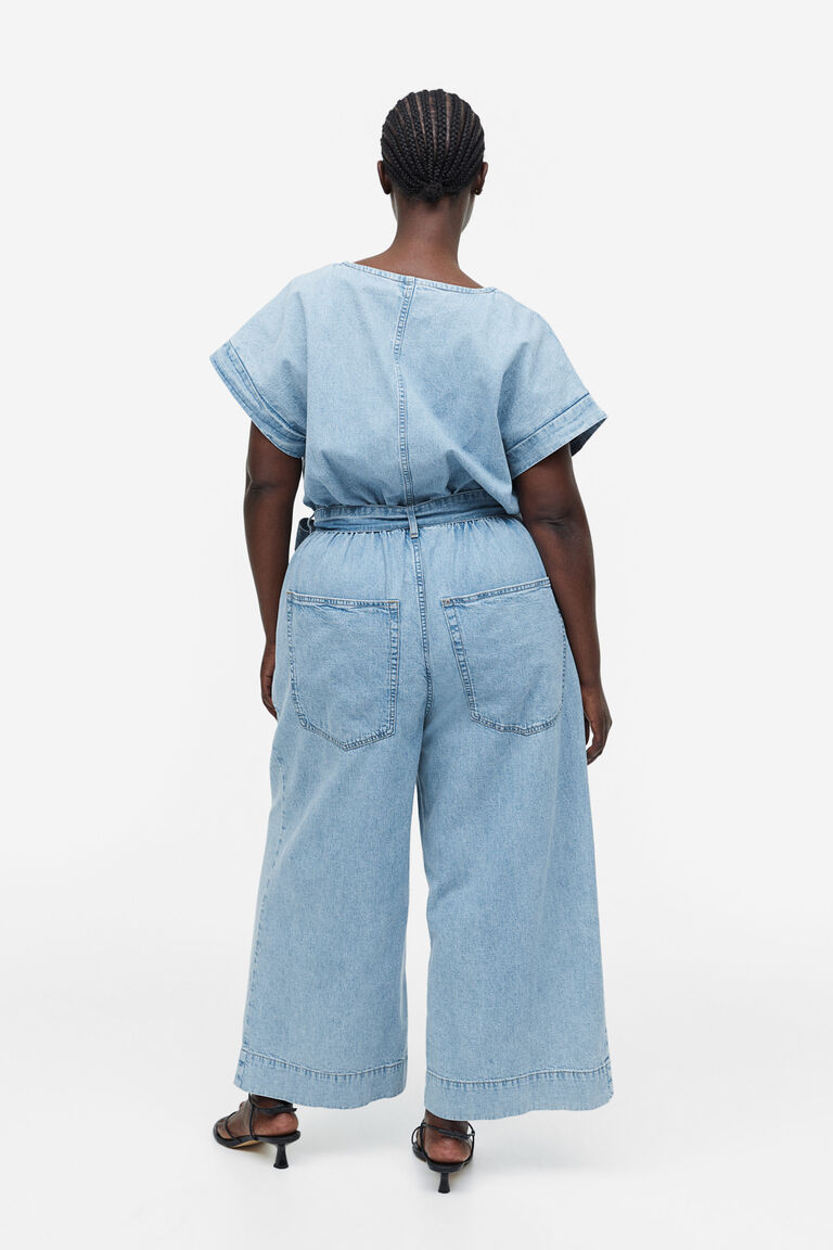 H&M+ Denim jumpsuit