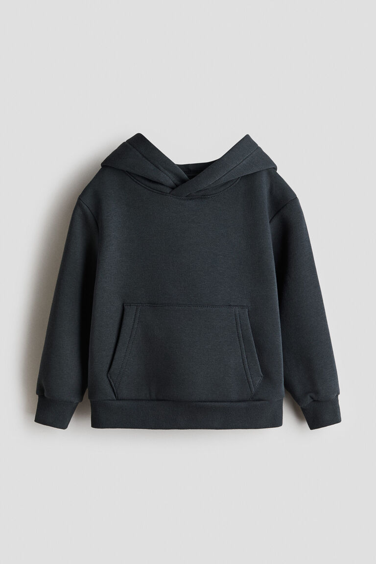 Brushed-inside hoodie