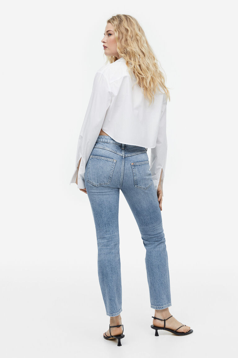 Slim High Ankle Jeans