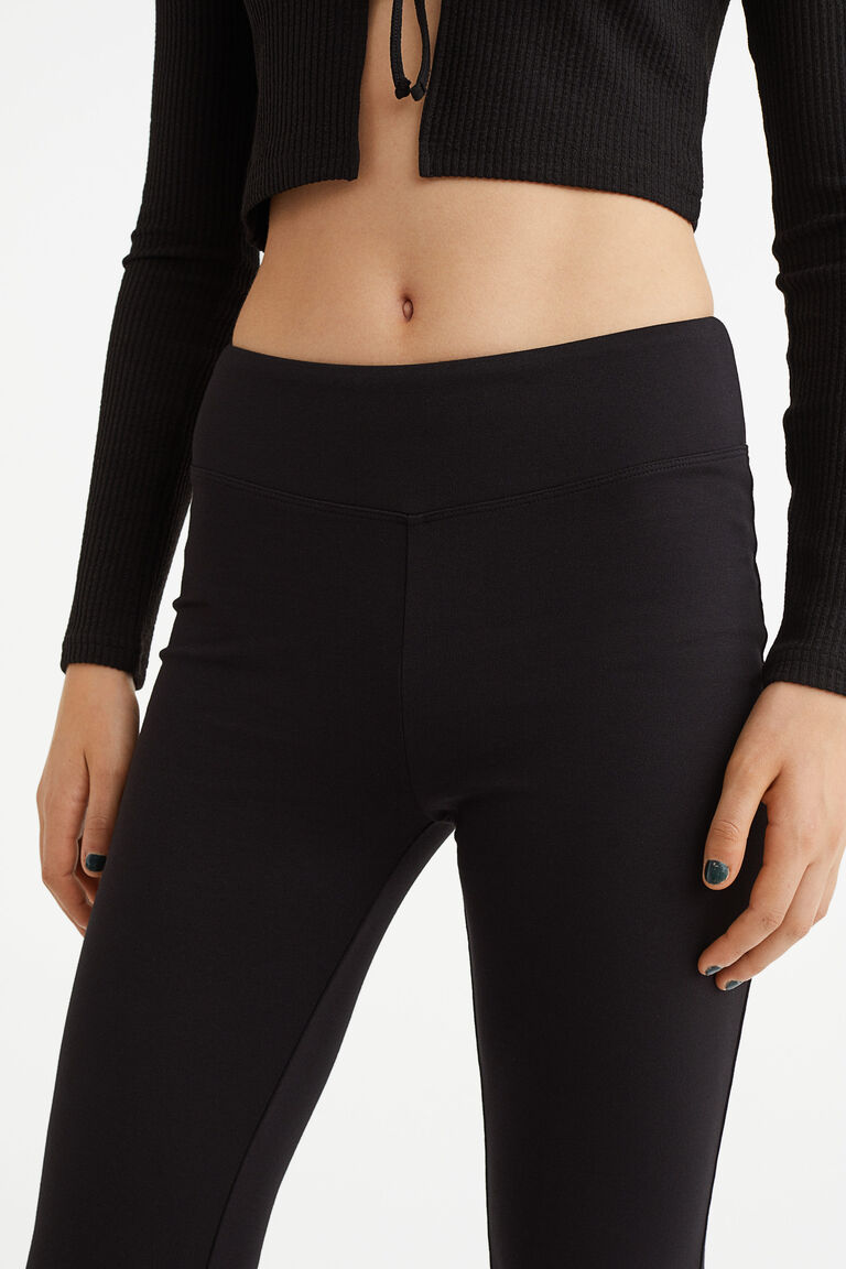 Flared leggings