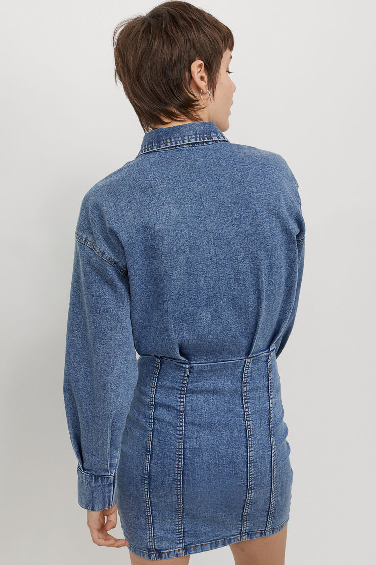 Denim dress