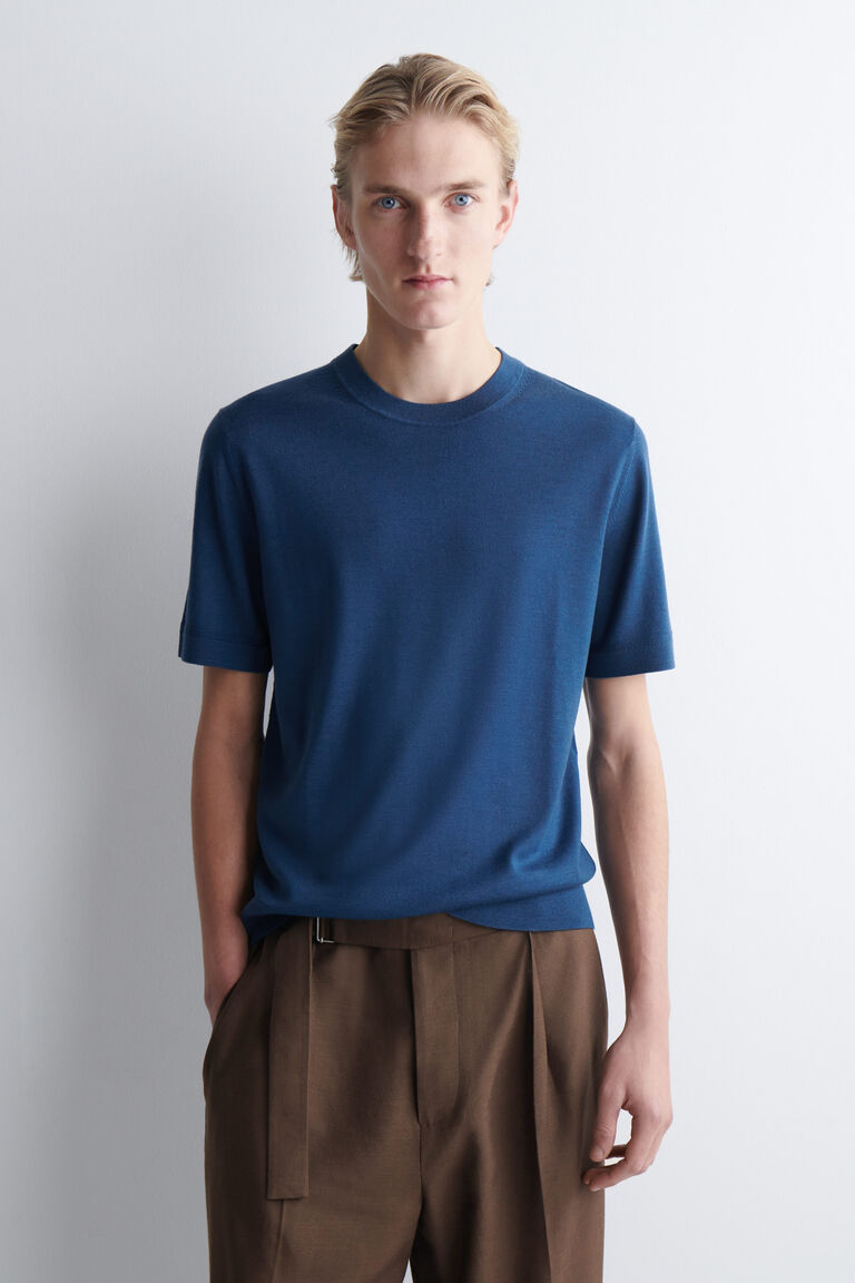 SLIM MERINO WOOL T-SHIRT