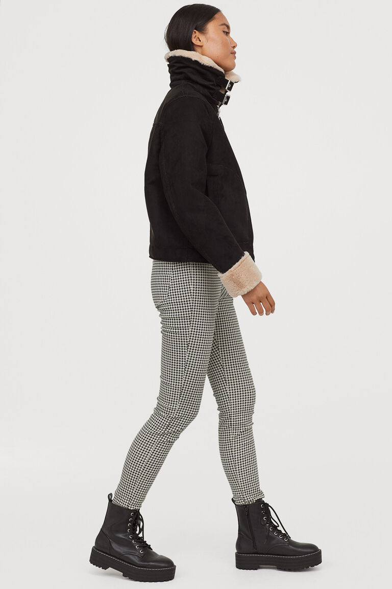 Faux furlined jacket