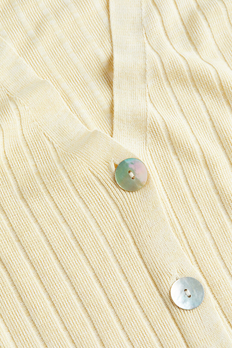 Rib Knit Stripe Cardigan main image 1