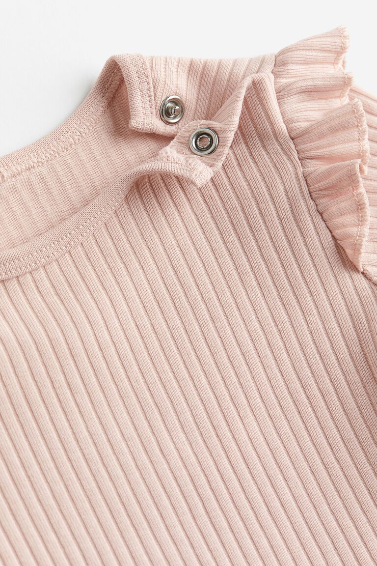 Ribbed cotton set