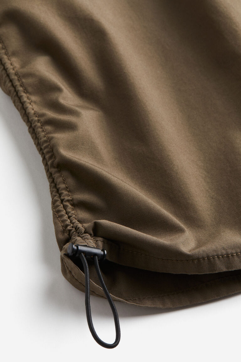 Cotton parachute skirt