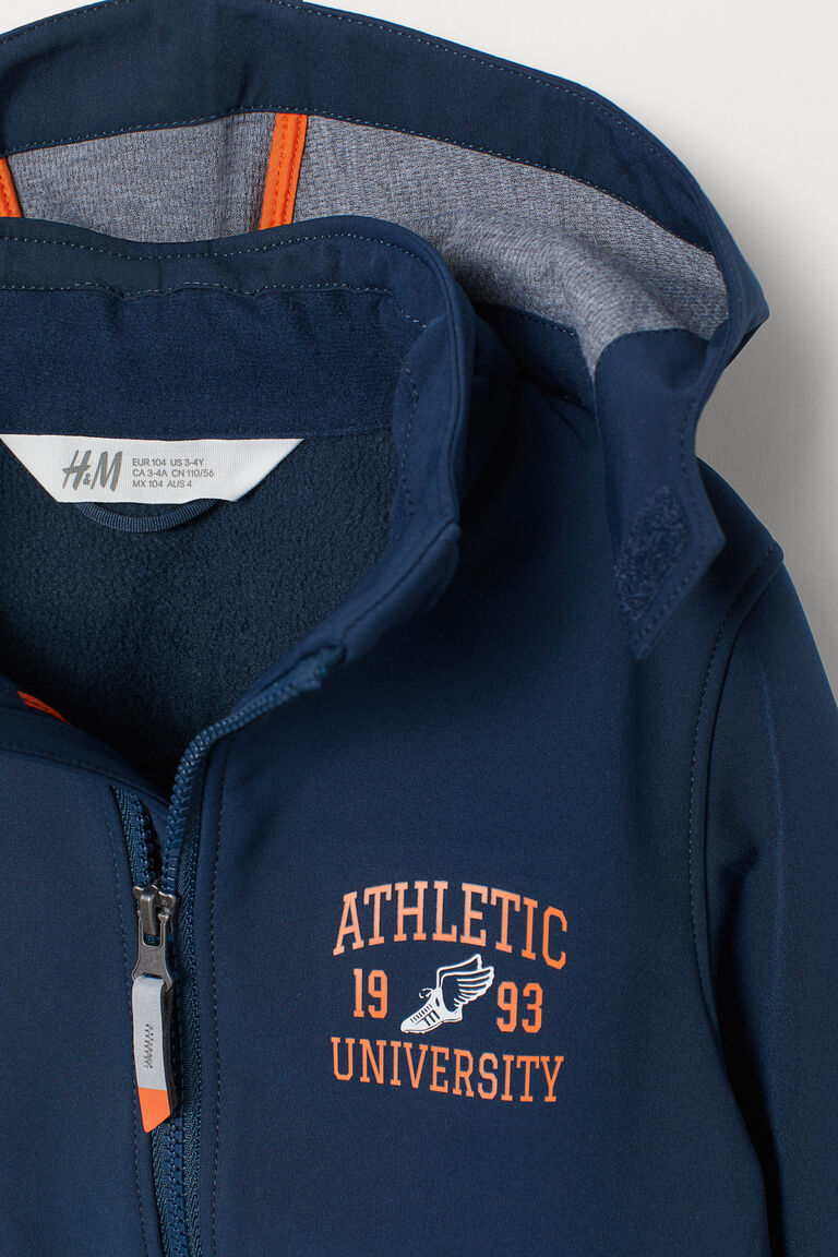 Waterrepellent shell jacket