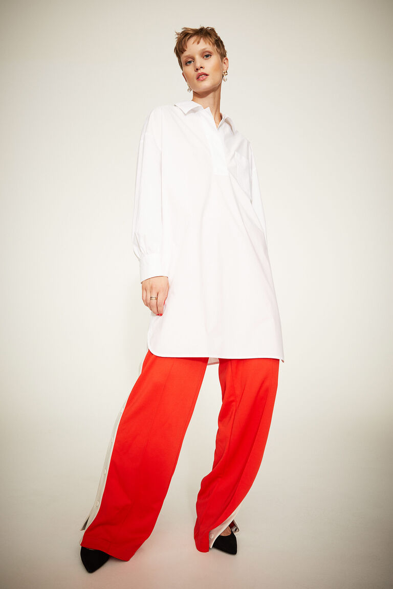 Oversized Cotton Shirt