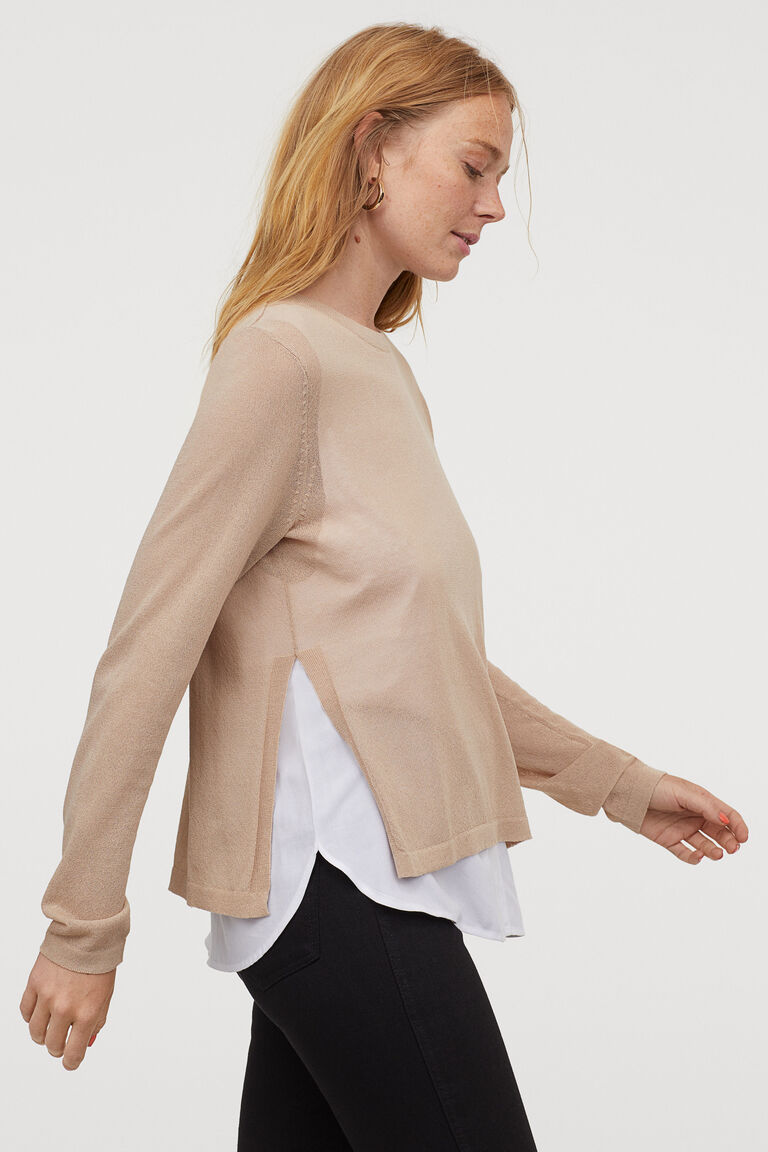 MAMA Fineknit nursing jumper