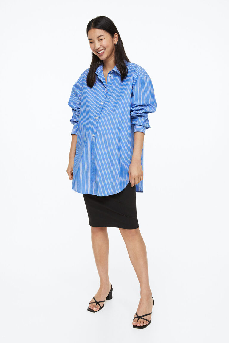 MAMA Cotton jersey skirt