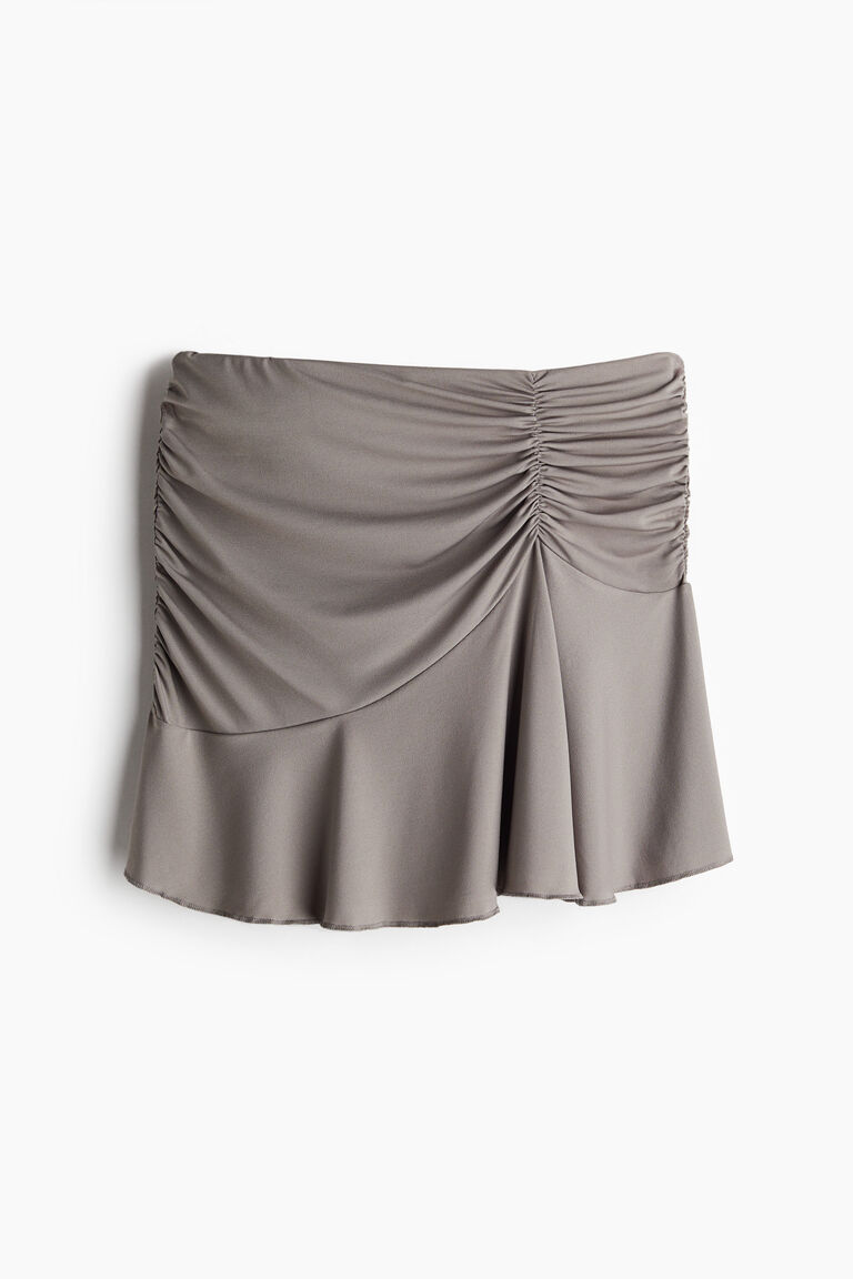 かれんDRAWSTRING GATHER MINI SKIRT かれんDRAWSTRING GATHER MINI SKIRT かれんDRAWSTRING GATHER MINI