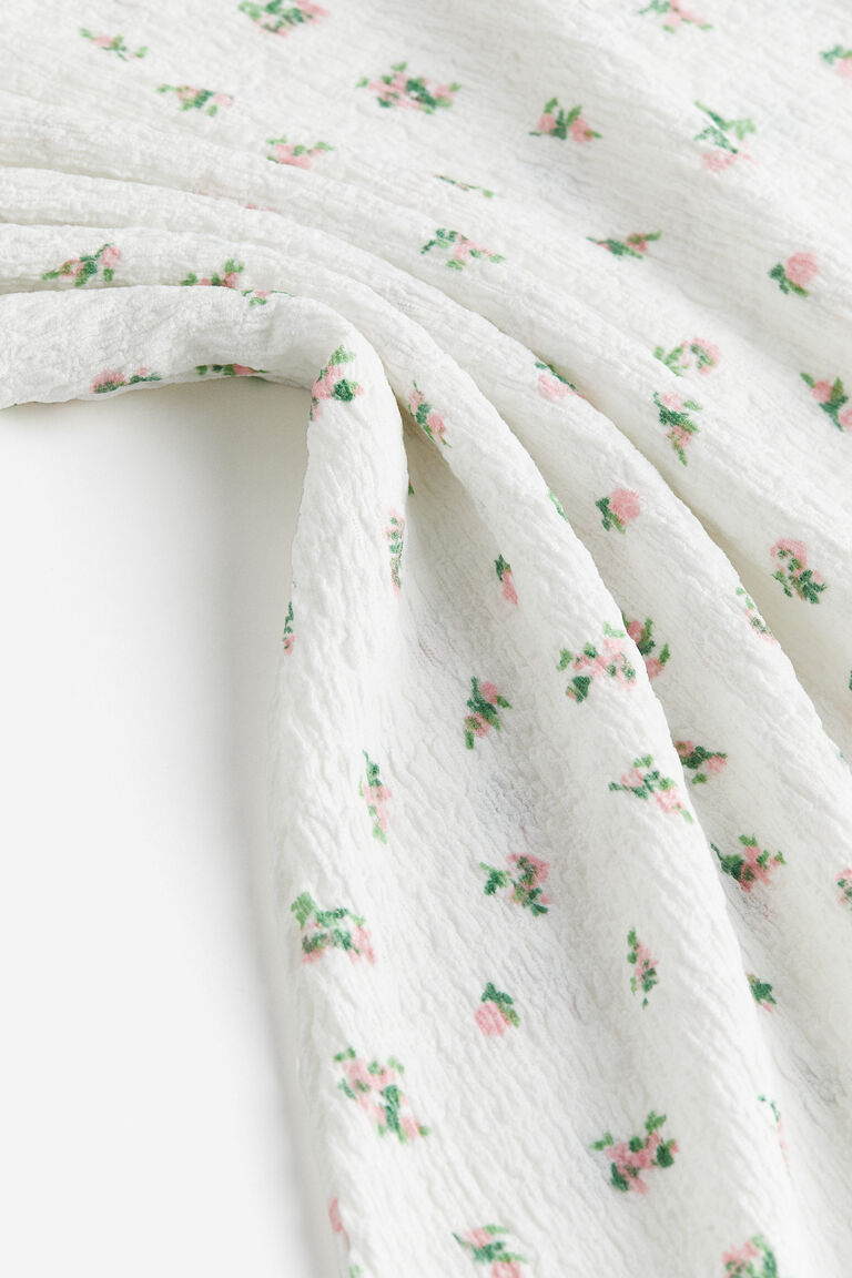 Crinkled jersey dress