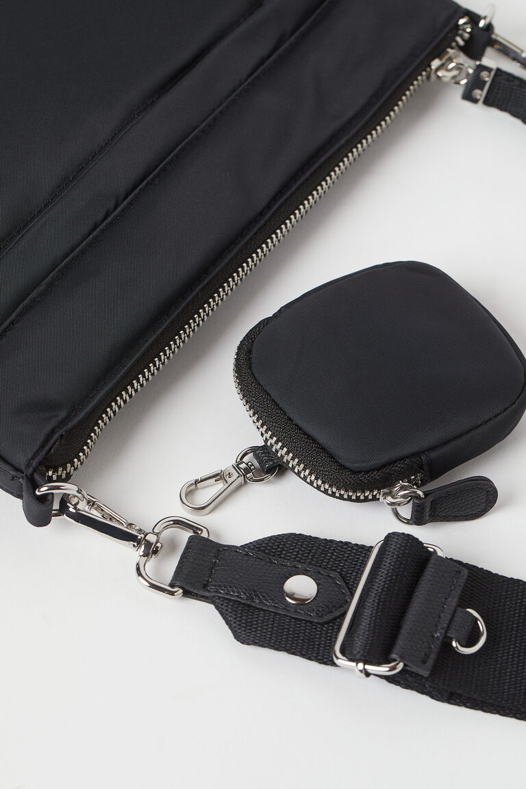 Shoulder bag and pouch