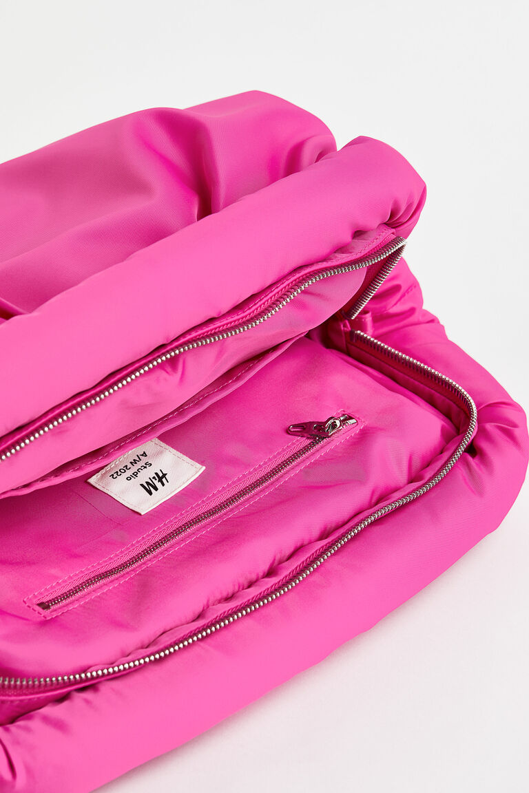 Large padded shoulder bag