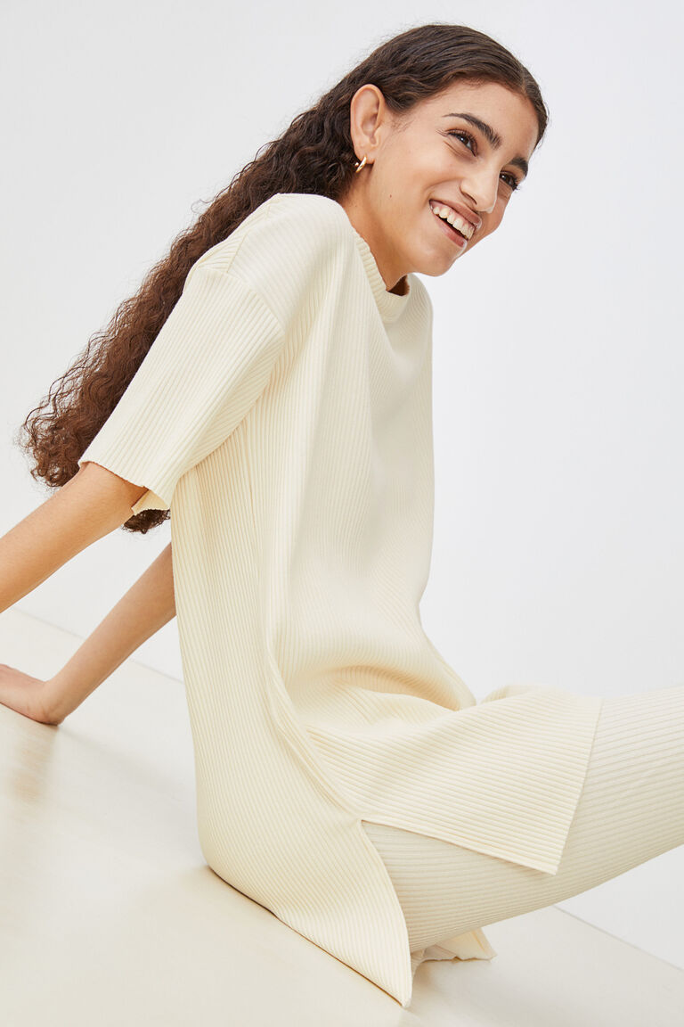 H&m ribbed t shirt Clearance