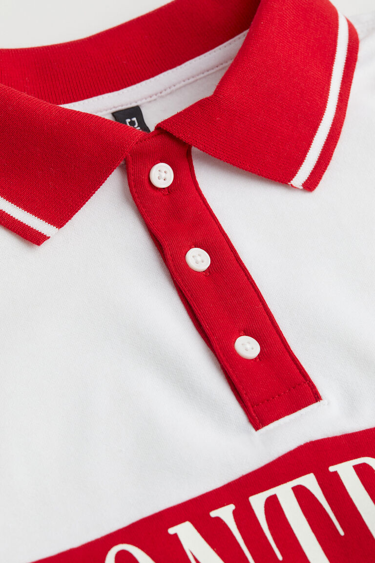 Oversized rugby shirt