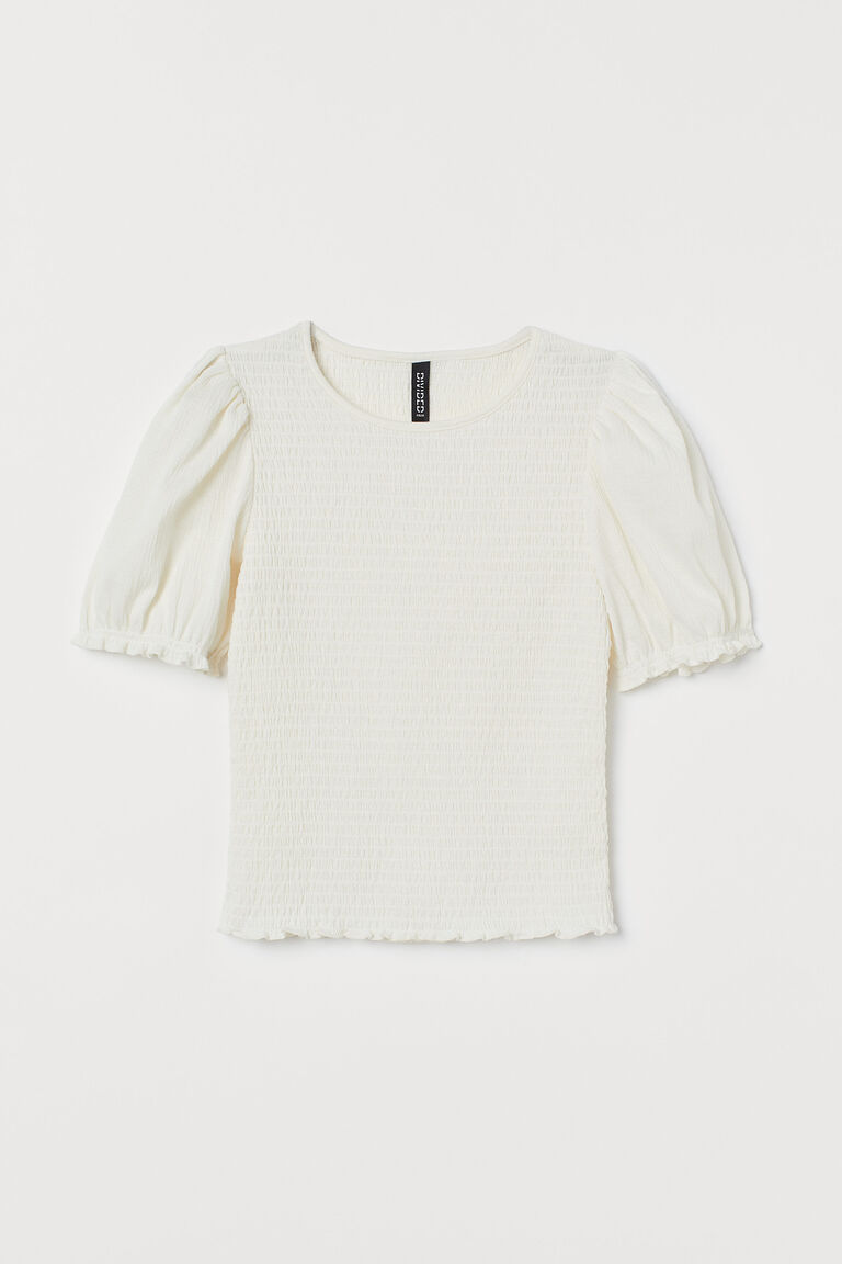 H&m smocked top Clearance