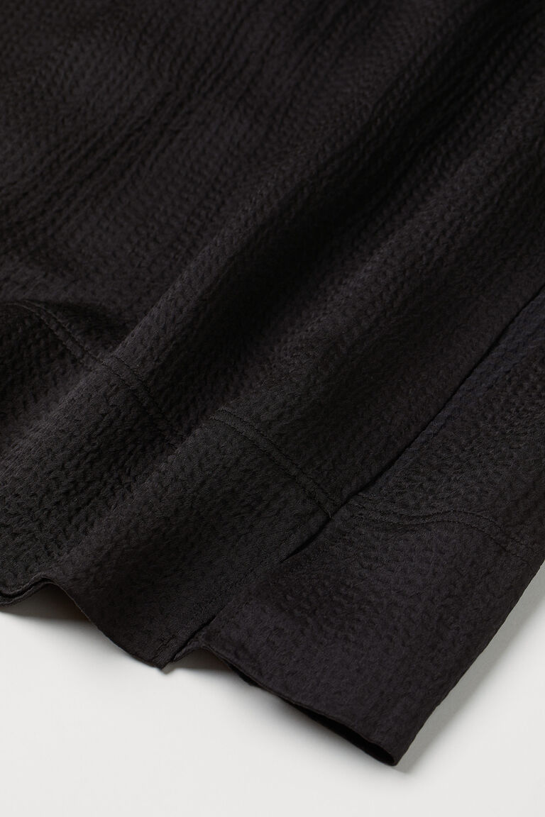 Crêpeweave silkblend dress