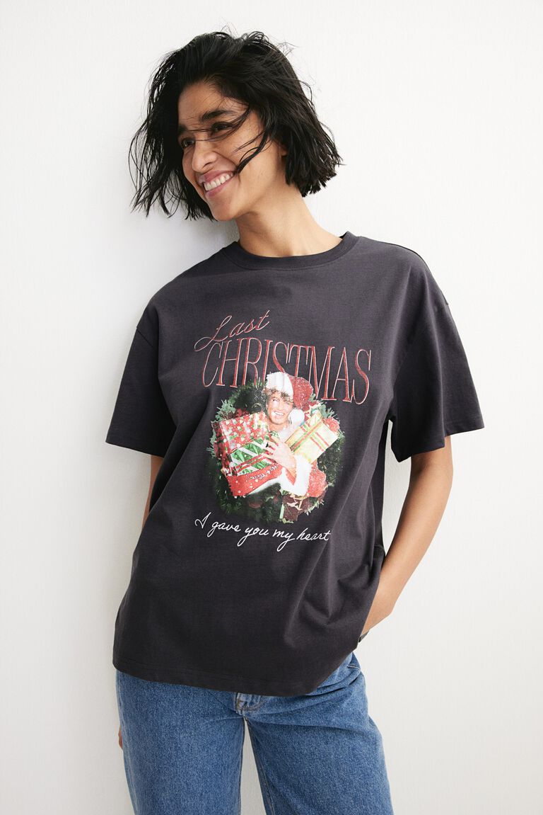 [ JEANS] Big printed T-shirt ★大人気★ Oversized printed T-shirt