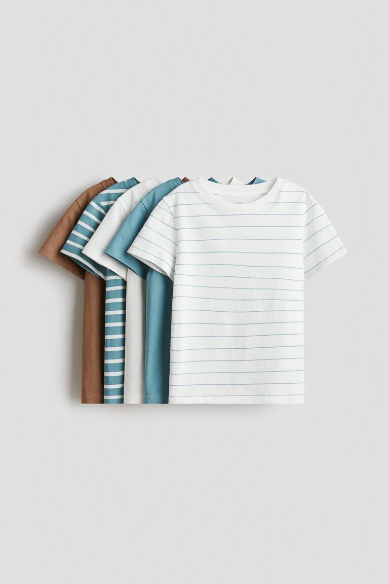 5-pack cotton T-shirts
