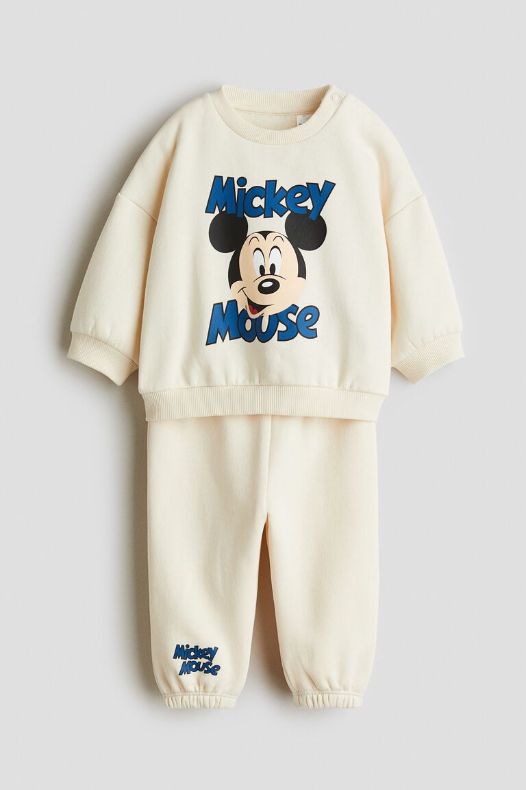 2-piece printed sweatshirt set