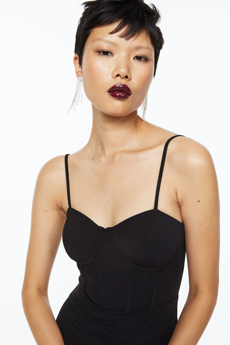 Jersey bodycon dress