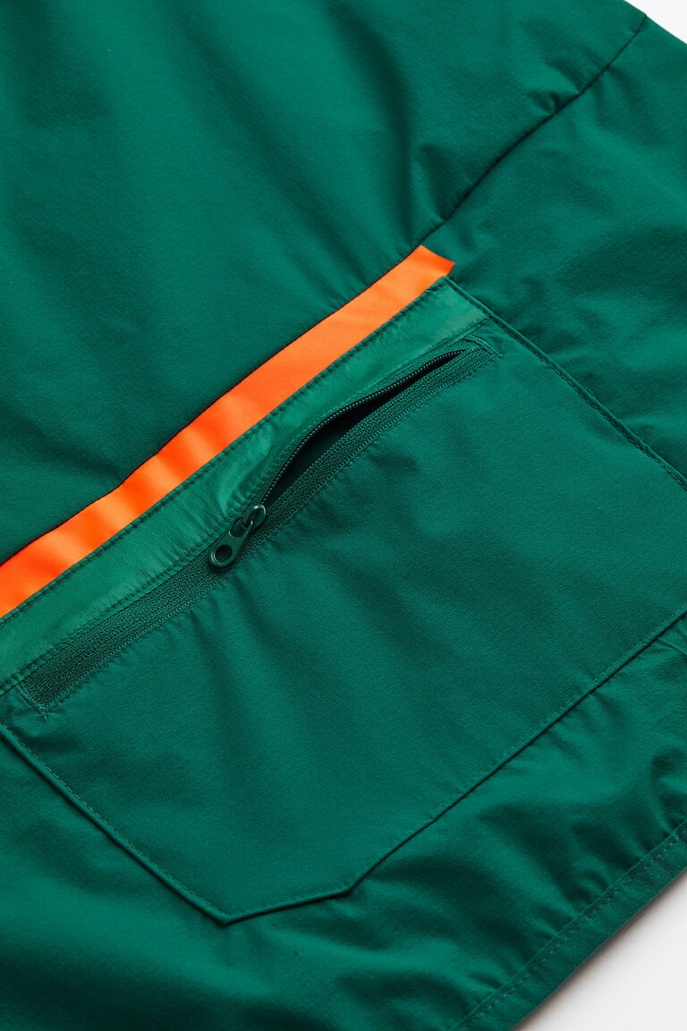 Waterrepellent running gilet