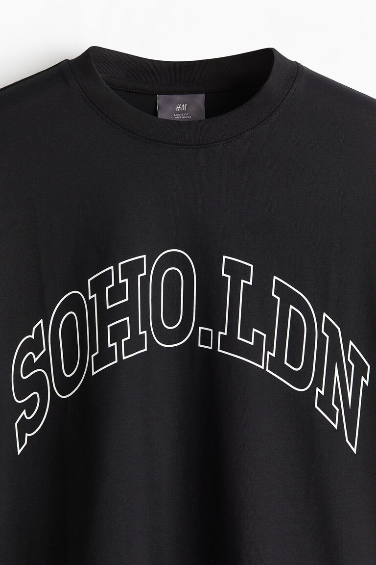 Loose Fit Printed T-shirt
