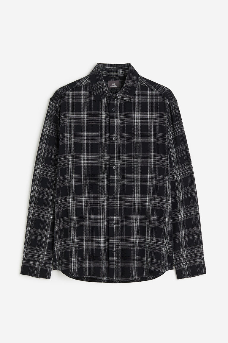 OVY Soft Flannel Wide Shirts ブラック Lサイズ Soft Flannel Wide Shirts (black) | OVY