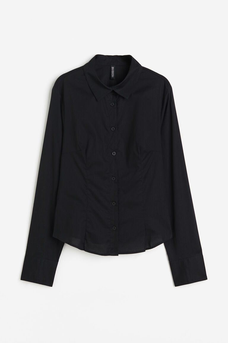 Layered Poplin Shirt main image 0