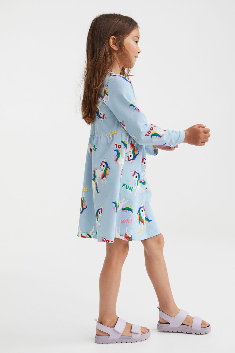 Cotton jersey dress