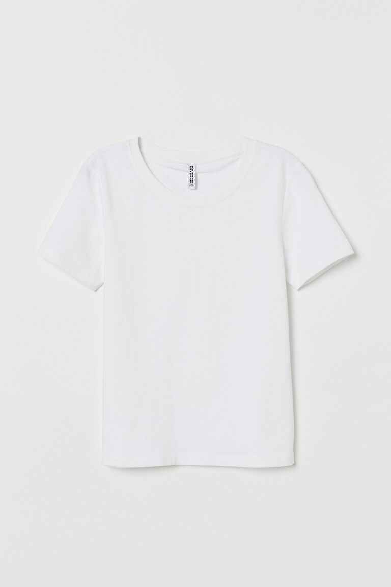 Cotton jersey top