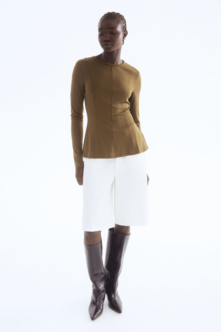 Peplum top