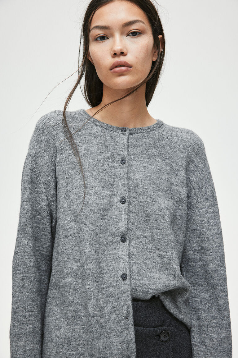 Loose-fit cardigan