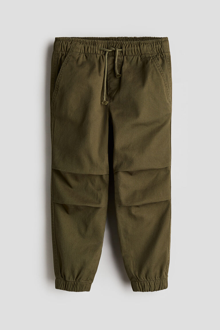 Twill joggers