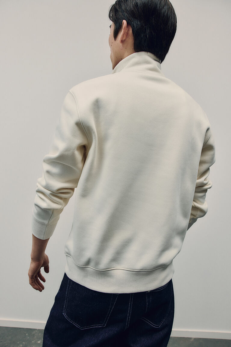 Regular Fit Zip-top sweatshirt