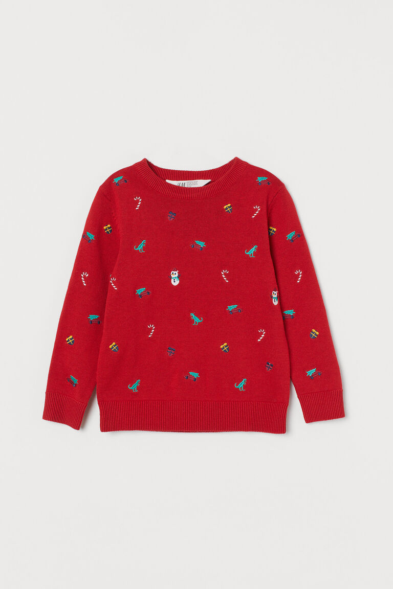 Fineknit cotton jumper