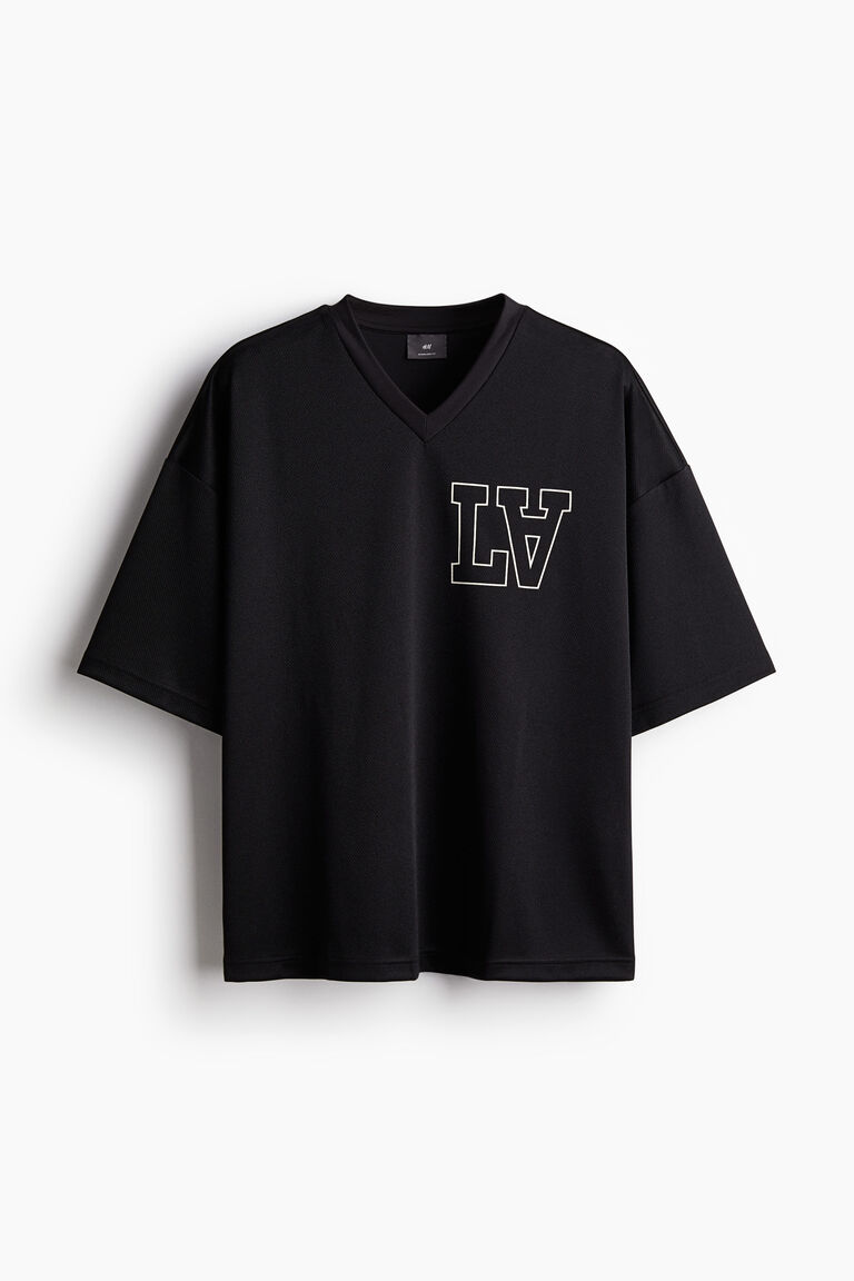 ☆FREEDOM☆ Logo mesh overfit t-shirt black FD24SMTS0160BK Saint Mxxxxxx (Saint Michael) FD-SS TEE / FREEDOM SM-YS8