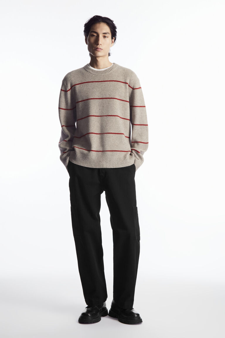 割引発見 STRIPED JUMPER WOOL-YAK-BLEND 小物