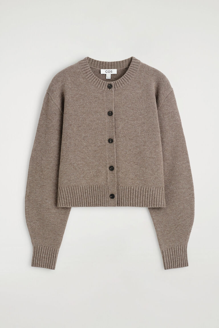 MERINO WOOL CARDIGAN