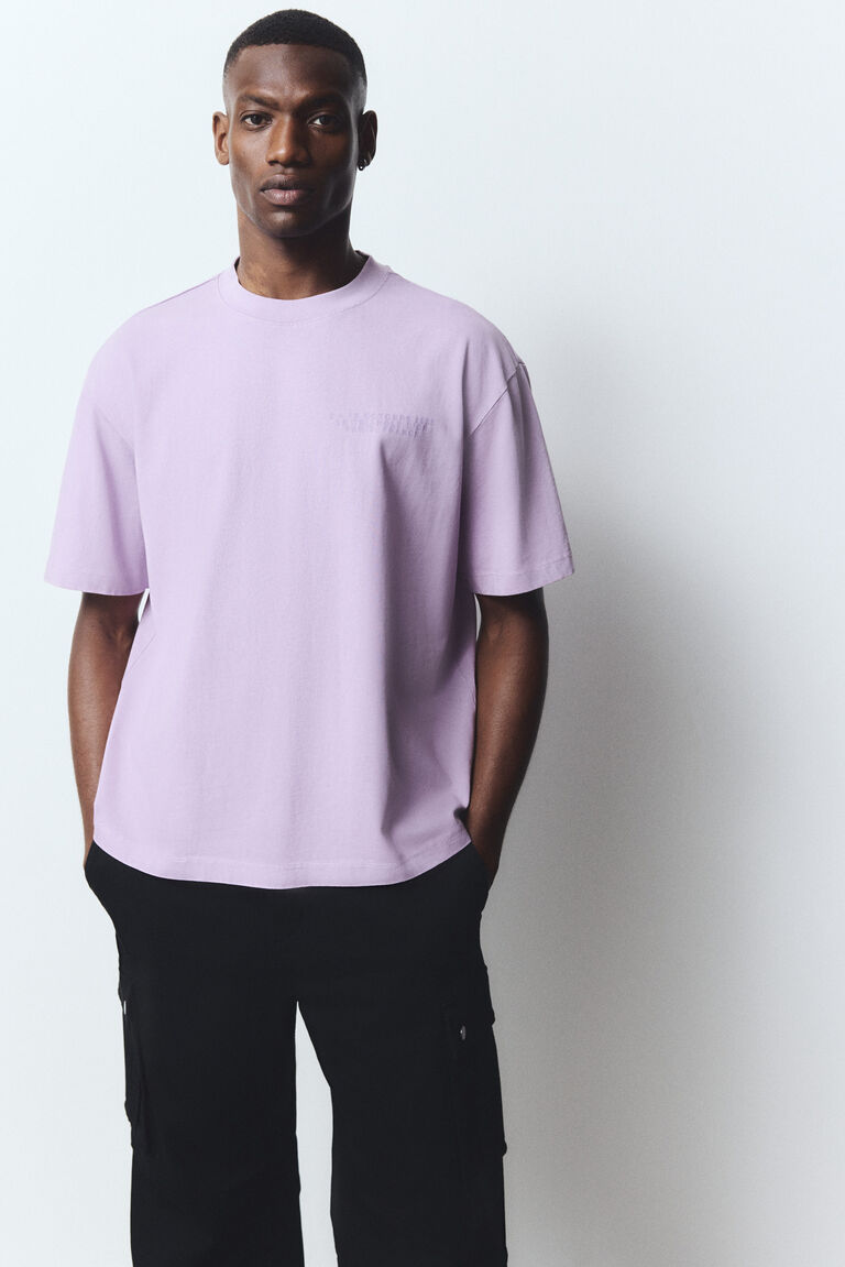 Boxy Fit Washed T-shirt