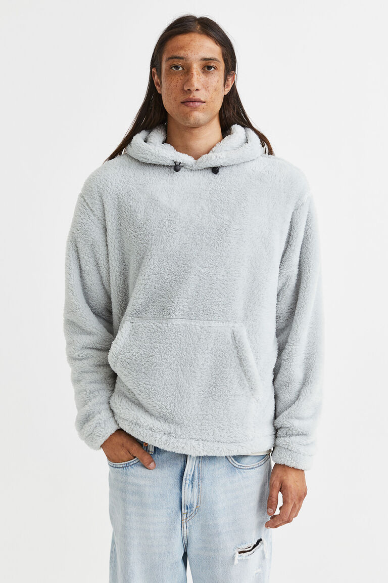Relaxed Fit Pile hoodie