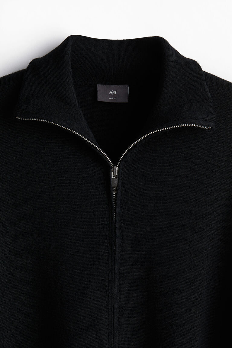 Zip cardigan