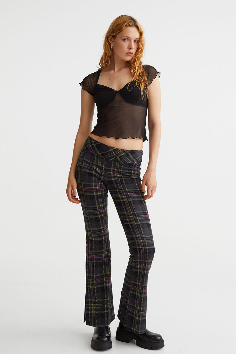 Tara Mesh Halter Crop main image 0